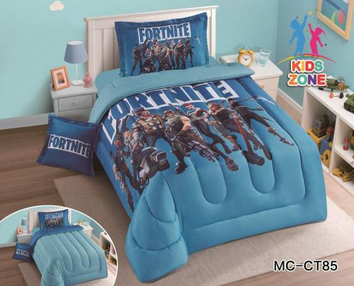 طقم مفرش اطفال صيفي كوين 4 قطع حشوة ثابتة MC-CT75