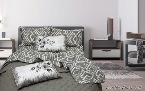 مفرش صيفي مضغوط نفرين 6 قطع 182-Feather Land