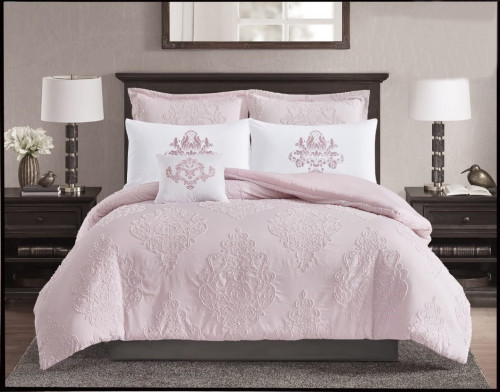 طقم مفرش صيفي 4 قطع نفرونص حشوة ثابتة ASEEL