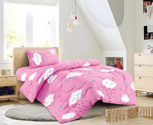 مفرش اطفال صيفي خفيف نفرونص 3 قطع