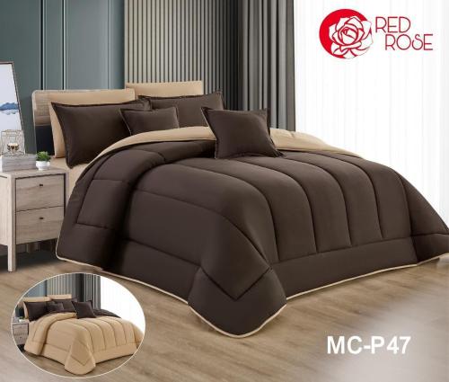 طقم مفرش صيفي 5 قطع كوين حشوة ثابتة 66-SERIN