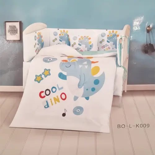مفرش مواليد حواجز 7 قطع K009