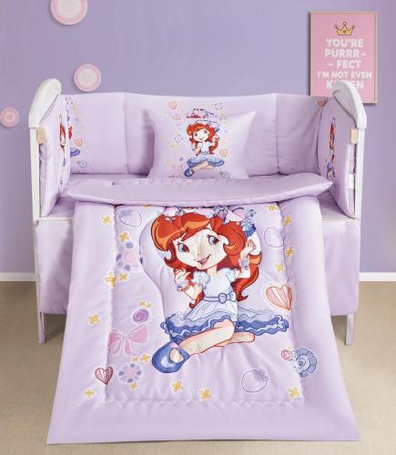 مفرش مواليد حواجز 5 قطع Abby