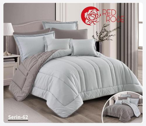 طقم مفرش صيفي 5 قطع كوين حشوة ثابتة 66-SERIN