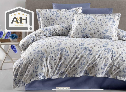 طقم مفرش تركي صيفي 8 قطع نفرين حشوة ثابتة ORTAKOY
