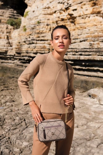 شنطة بولو اسن الاصلية (بني)