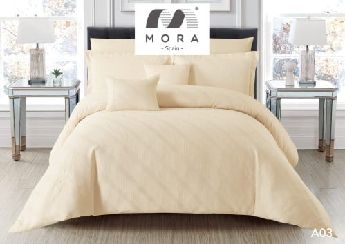 مفرش صيفي كوين 5 قطع حشوة ثابتة B01