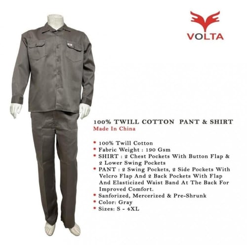 بدلة عمل طقم صيانة من قطعتين - فولتا