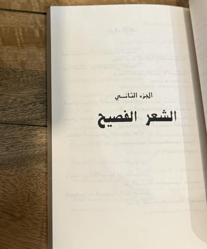 الشعر في الشعر العربي النبطي والفصيح ١-٢