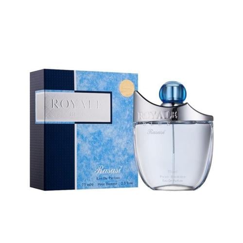 عطر رصاصي رويال بلو أو دو بارفان للرجال 75مل