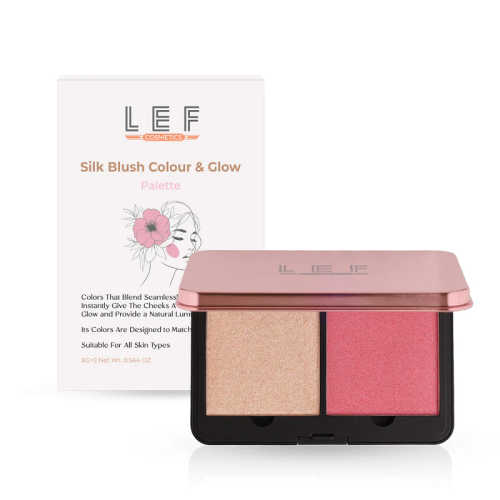Lef Silk Blush Color & Glow Palette 01