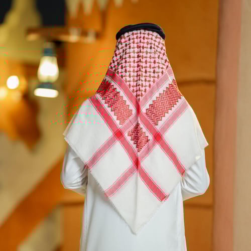 شماغ ترمه بصراوي | صوف كشميري VIP