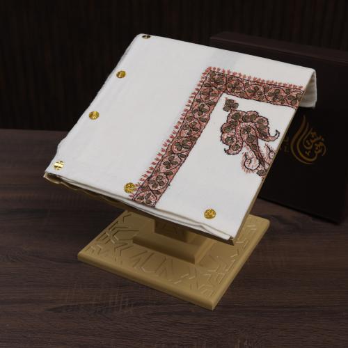 شال كشميري صوف نص ترمه شغل يدوي