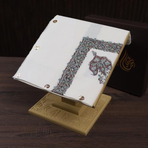 شال كشميري صوف نص ترمه شغل يدوي