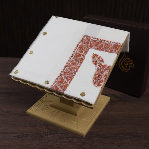 شال كشميري صوف نص ترمه شغل يدوي