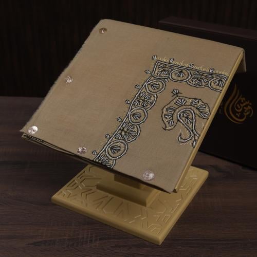 شال كشميري صوف نص ترمه شغل يدوي