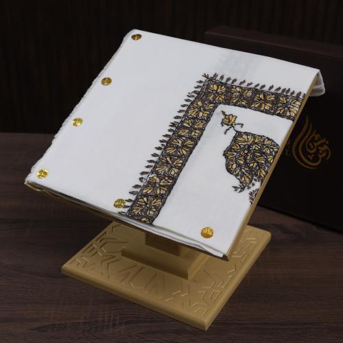 شال كشميري صوف نص ترمه شغل يدوي