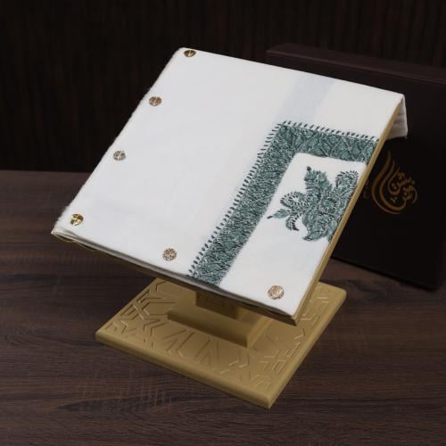 شال كشميري صوف نص ترمه شغل يدوي