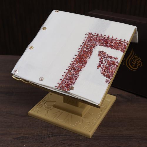 شال كشميري صوف نص ترمه شغل يدوي