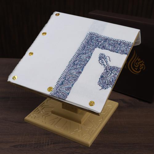 شال كشميري صوف نص ترمه شغل يدوي