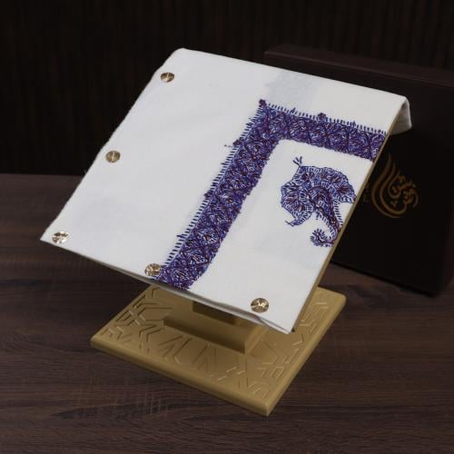 شال كشميري صوف نص ترمه شغل يدوي