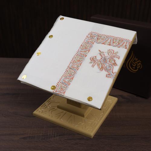 شال كشميري صوف نص ترمه شغل يدوي