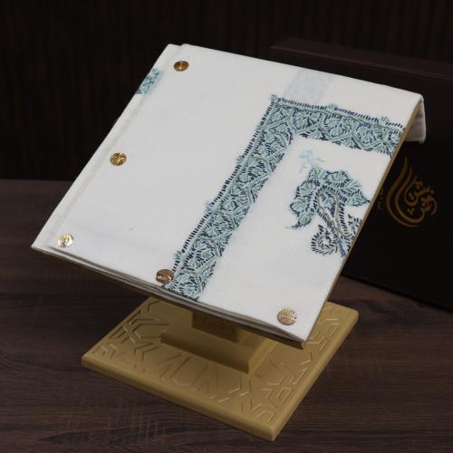 شال كشميري صوف نص ترمه شغل يدوي