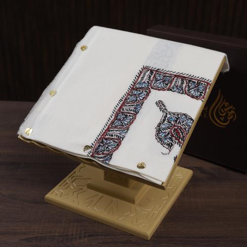 شال كشميري صوف نص ترمه شغل يدوي