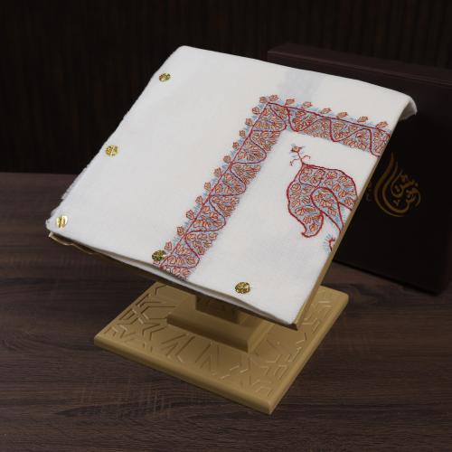 شال كشميري صوف نص ترمه شغل يدوي