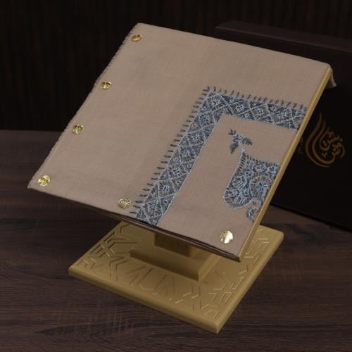 شال كشميري صوف نص ترمه شغل يدوي