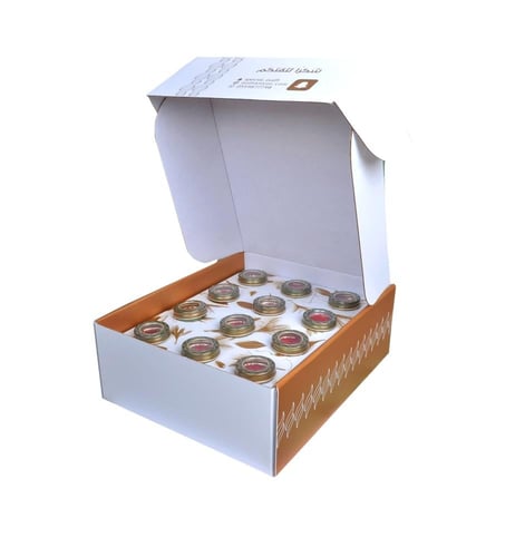 12 علبة زعفران سوبر نقيل 1 جرام