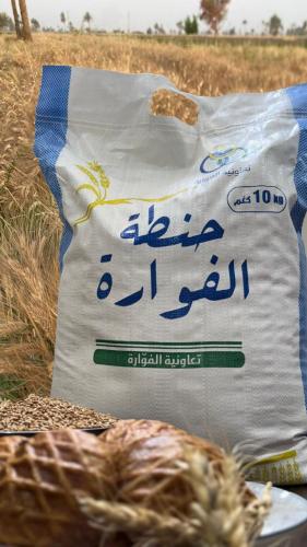 كيس 10 كيلو ( حب ) من حنطة الفوارة