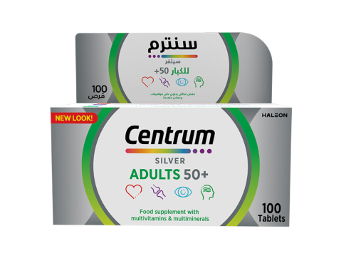 Centrum, Silver, Multivitamins, 50+ Adult - 100 Ta...