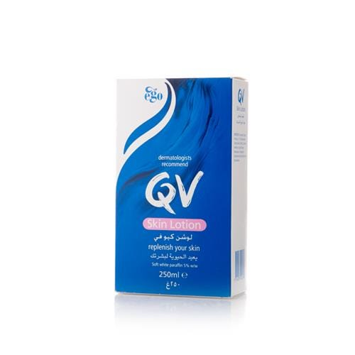كيو في لوشن مرطب للبشرة لجميع أنواع البشرة 250 مل