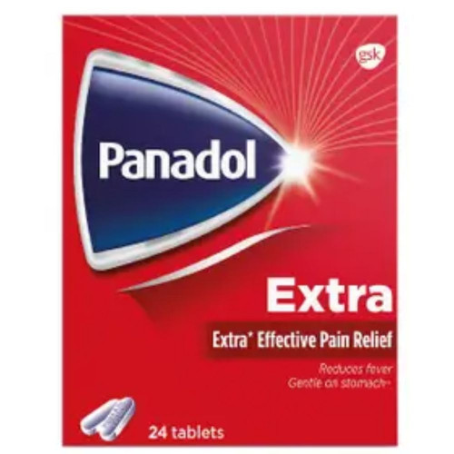بانادول اكسترا 24 قرص | مسكن للالام يحتوي على البا...