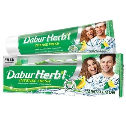 Dabur Fresh Concentrated Toothpaste with Lemon & M...