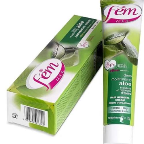 Fem Hair Removal Cream with Aloe Vera for Skin Moi...