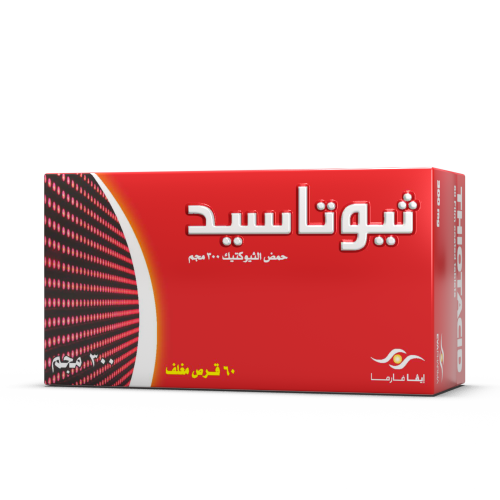 ثيوتاسيد ألفا ليبويك أسيد 300 مجم 60 قرص
