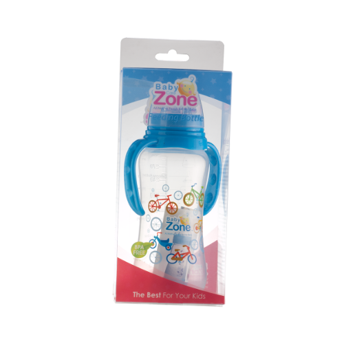 Baby Zone رضاعة 300مل يدين بعلبة 8529