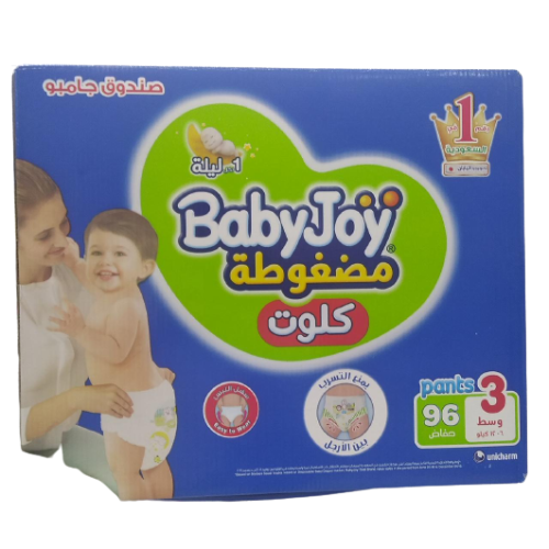 بيبي جوي كلوت جامبو بوكس ​​وسط رقم 3 * 96