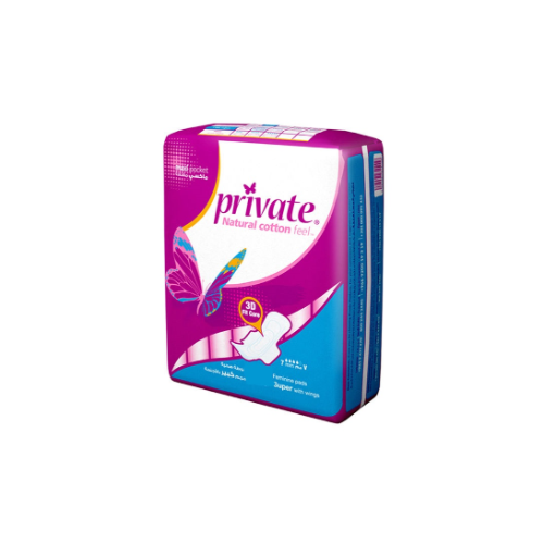 برايفت شعور القطن الطبيعي الخاص، ماكسي مطوي بأجنحة...