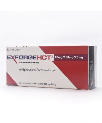 اكسفورج اتش سى تى 10/160/25 مجم 28 قرص