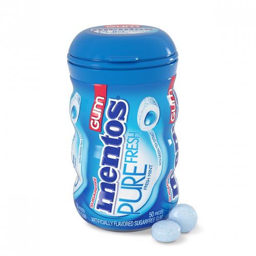 منتوس بيور فريش جم علب فريش منت 56 جم