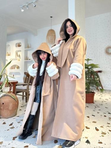 طقم فرو الام والطفله