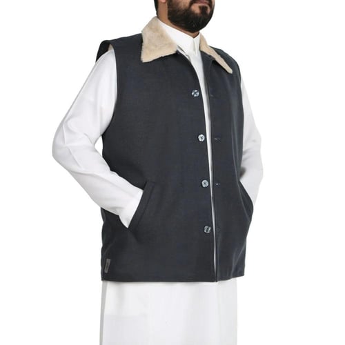 سديري قلاب - داخلي فرو - خارجي جوخ - مع أزرّه