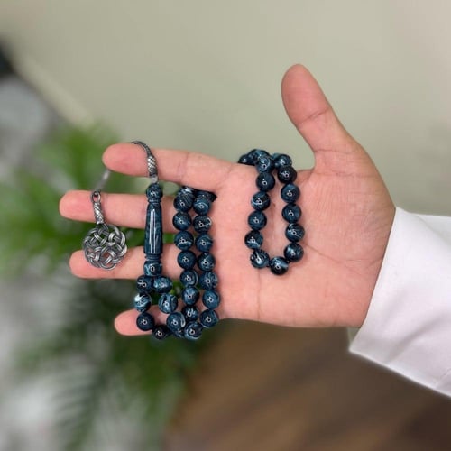 مسباح بكلايت تركواز مخلوط