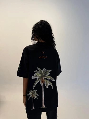 تيشرت النخله السعوديه بتصميم أنيق