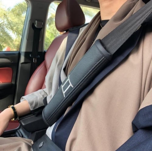 كفر لحزام الأمان بتشكيلات راقيه وألوان متعددة