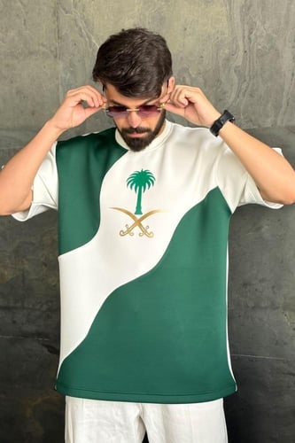 تيشرت اليوم الوطني اوفر سايز