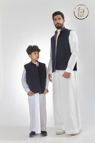 طقم سديري الاب والطفل